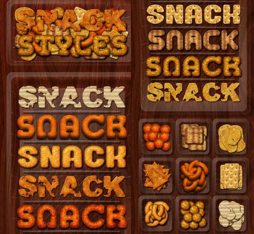 Crunchy Snack Styles