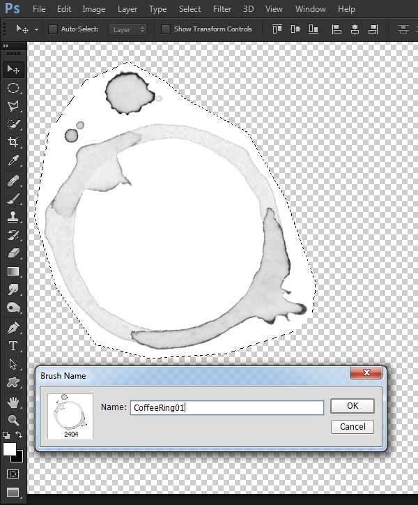 How To Create Realistic Coffee Ring Brushes In Photoshop