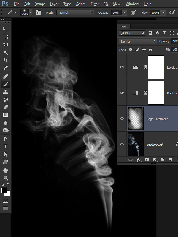 How To Create Realistic Smoke Photoshop Brushes From Scratch