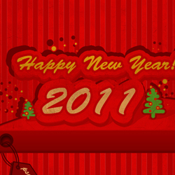 Happy New Year 2011 Desktop Wallpaper psd-dude.com Resources