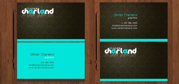 Business card by 1ceGoD photoshop resource collected by psd-dude.com from deviantart