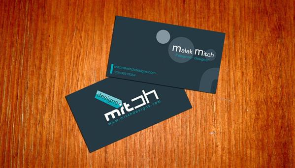 Business card idea by mitch2004 photoshop resource collected by psd-dude.com from deviantart