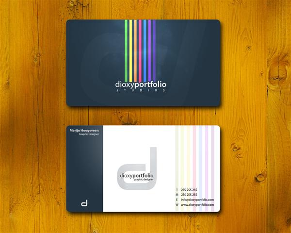 business card v2 by DesignersJunior photoshop resource collected by psd-dude.com from deviantart