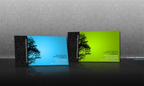Business Card Wood by fxseven photoshop resource collected by psd-dude.com from deviantart