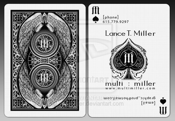 MultiMiller Playing Card by multimiller photoshop resource collected by psd-dude.com from deviantart