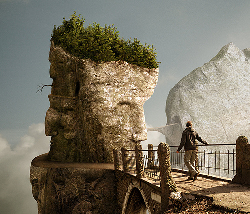 Photoshop photo manipulation by Mattijn Fransen - a tricky pass