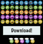 The
 Emoticon Pack by Kermodog photoshop resource collected by psd-dude.com from deviantart