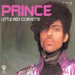 Prince Little Red Corvette 1983 Album Cover