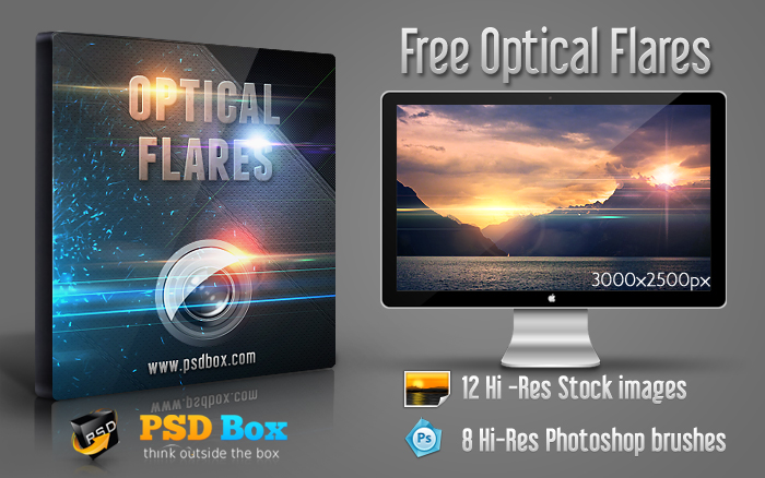 Optical Lens Flare Free Stock Image Download