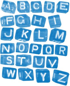 Alphabet Beads Brush Set by kookiekween99 photoshop resource collected by psd-dude.com from deviantart