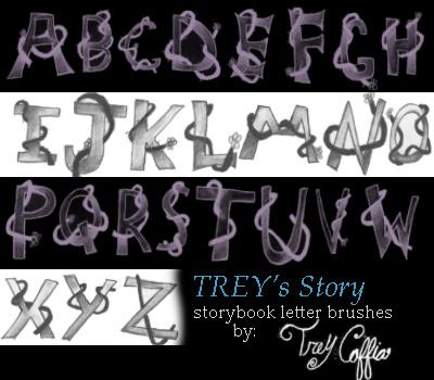 TREYs story by porcelainBRUSHES photoshop resource collected by psd-dude.com from deviantart