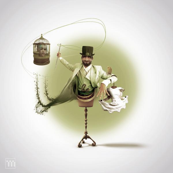 mad tailor by Maciek Morawski; photoshop resource collected by psd-dude.com from Behance Network