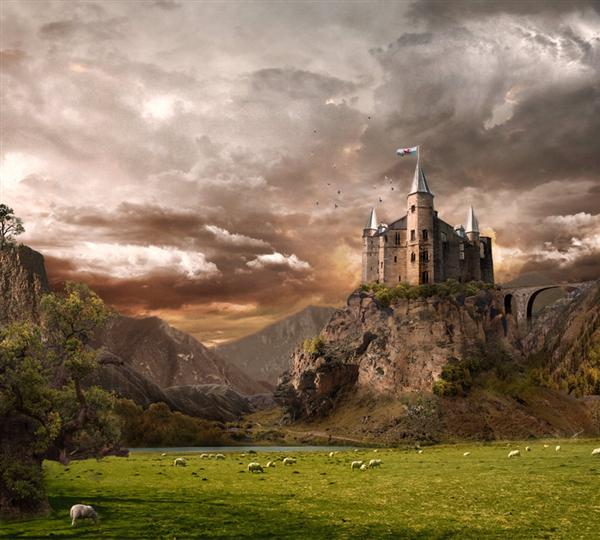 castle by Lotta-Lotos photoshop resource collected by psd-dude.com from deviantart