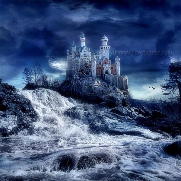 Castle Of My Dreams by dianar87 photoshop resource collected by psd-dude.com from deviantart