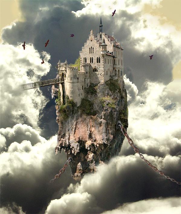 Charmed Castle by Sagitarii photoshop resource collected by psd-dude.com from deviantart