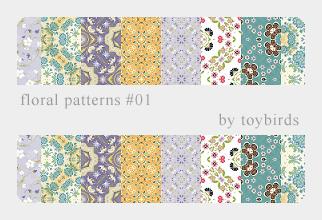 Floral
Patterns 01 by toybirds photoshop resource collected by psd-dude.com from deviantart