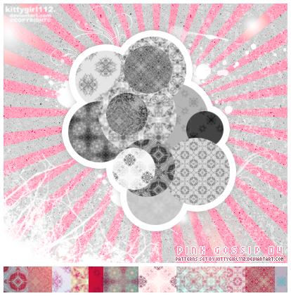 PINKgossip_04
patterns by kittygirl112 photoshop resource collected by psd-dude.com from deviantart