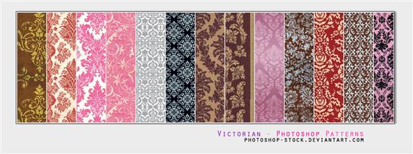 Victorian
 PS Patterns by photoshop-stock photoshop resource collected by psd-dude.com from deviantart