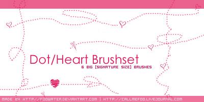 DotHeart
Brushset by FooWater photoshop resource collected by psd-dude.com from deviantart