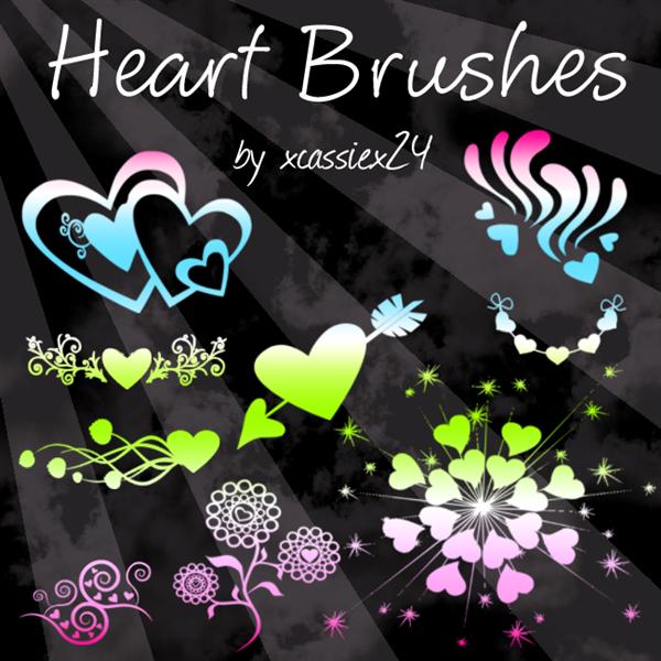 Heart
Brushes by xCassiex24 photoshop resource collected by psd-dude.com from deviantart