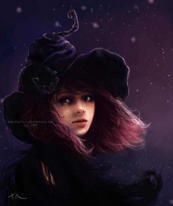 witch by thali-n photoshop resource collected by psd-dude.com from deviantart
