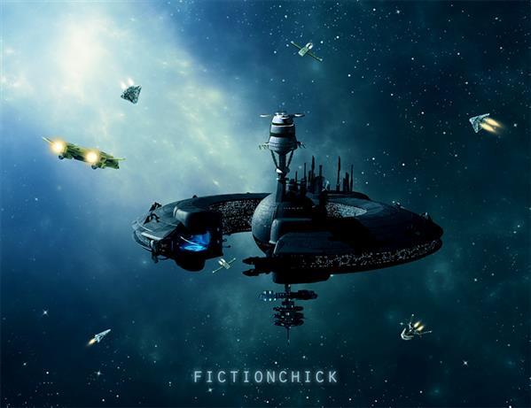 Space Station Sci Fi Photoshop Manipulation