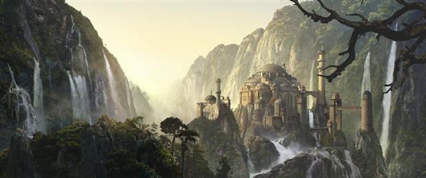 Fantasy Matte Painting by MartaNael photoshop resource collected by psd-dude.com from deviantart