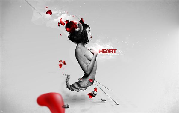 HEARTLESS by grohsARTig photoshop resource collected by psd-dude.com from deviantart