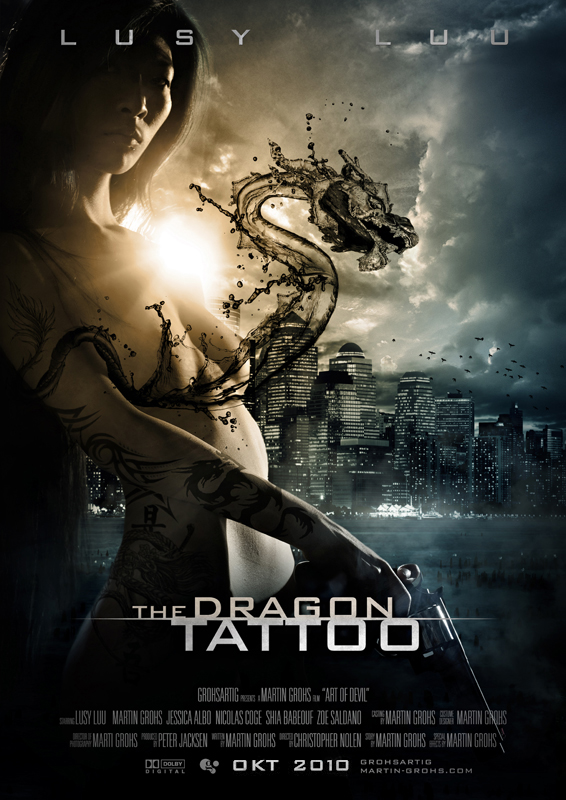 thedragontattoo by  photoshop resource collected by psd-dude.com from deviantart