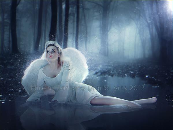 Beautiful White Angel