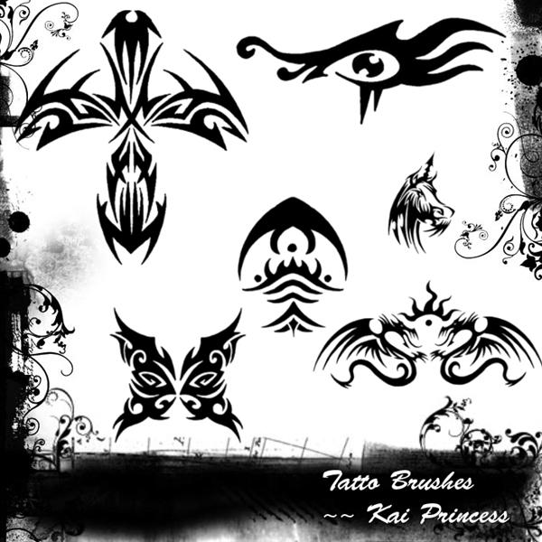 Tattoo
Brushes by KaiPrincess photoshop resource collected by psd-dude.com from deviantart