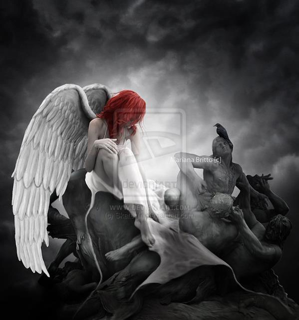 Fallen Angel Theme in Photoshop