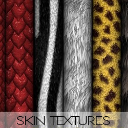 Human and Animal Skin Leather Textures for Photoshop psd-dude.com Resources