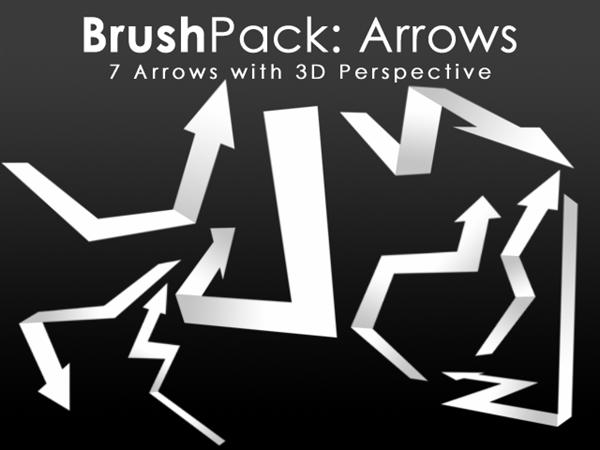 BrushPack
 3D Arrows by eebvoom photoshop resource collected by psd-dude.com from deviantart