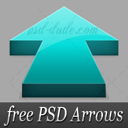Arrow Vector with <span class='searchHighlight'>PSD</span> File psd-dude.com Resources