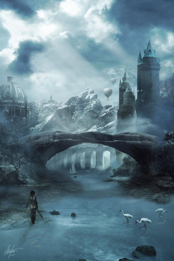 The Gates of Evermhor Fantasy Photo Manipulation