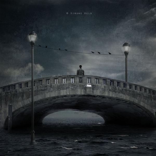 The Lonely Bridge Photo Manipulation