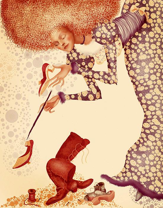 Children`s Book Illustrations by Julia Valeeva; photoshop resource collected by psd-dude.com from Behance Network