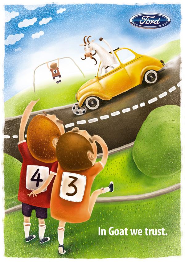 Road Safety for Kids by Fil Dunsky; photoshop resource collected by psd-dude.com from Behance Network