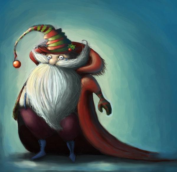 Santa
 claus by anpan-man photoshop resource collected by psd-dude.com from deviantart