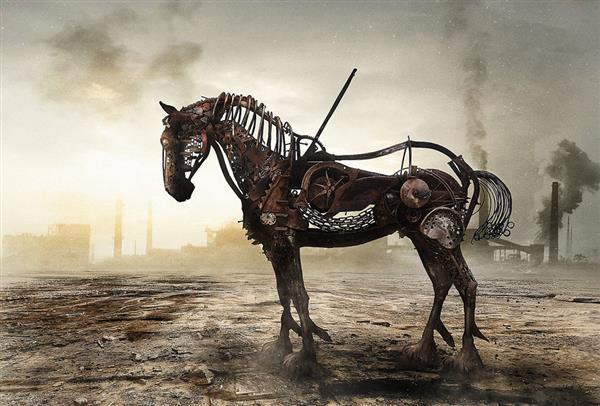 Apocalypse Steampunk Horse