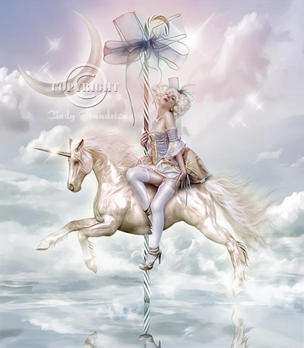 Unicorn Fantasy Photoshop Manipulation