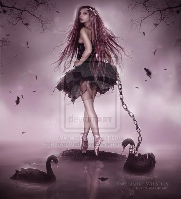 Black Swan Photoshop Artwork