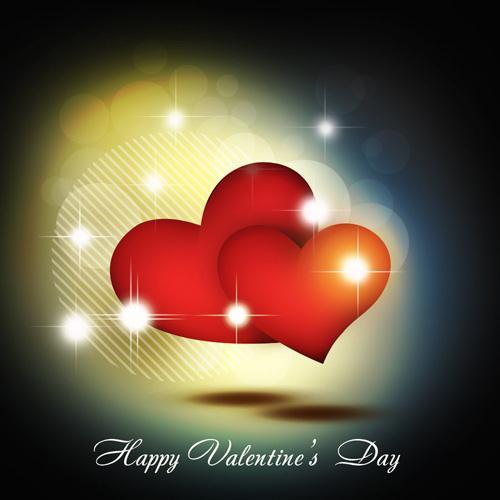 Create Shiny Red Hearts Wallpaper for Valentine Day in Photoshop