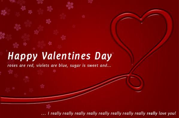 Valentine Day Card in Photoshop