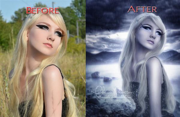 Before After Manipulation Artwork