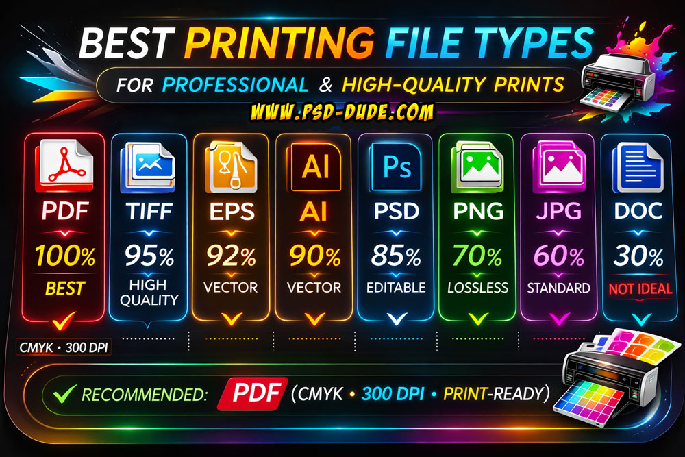 Best File Formats For Printing psd-dude.com Resources