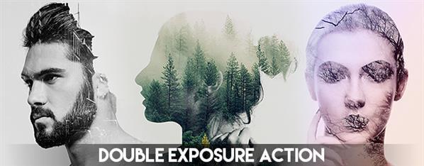 Double Exposure Best Seller Photoshop Action