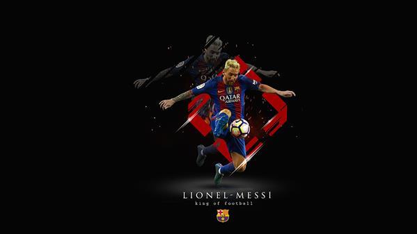 Barcelona Messi Photoshop Wallpaper Tutorial