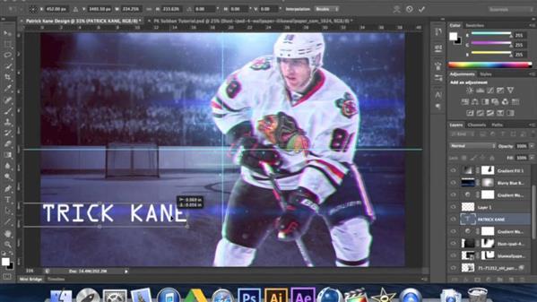 Sports Poster Photoshop Tutorial For Hockey